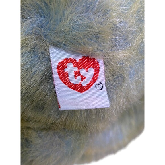 1999 TY Classic Plush Belvedere Teddy Bear Stuffed Animal With Tags - Picture 12 of 13